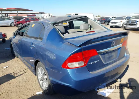 2010 Honda Civic Ex-L from USA, damaged, VIN 19XFA1F92AE000030